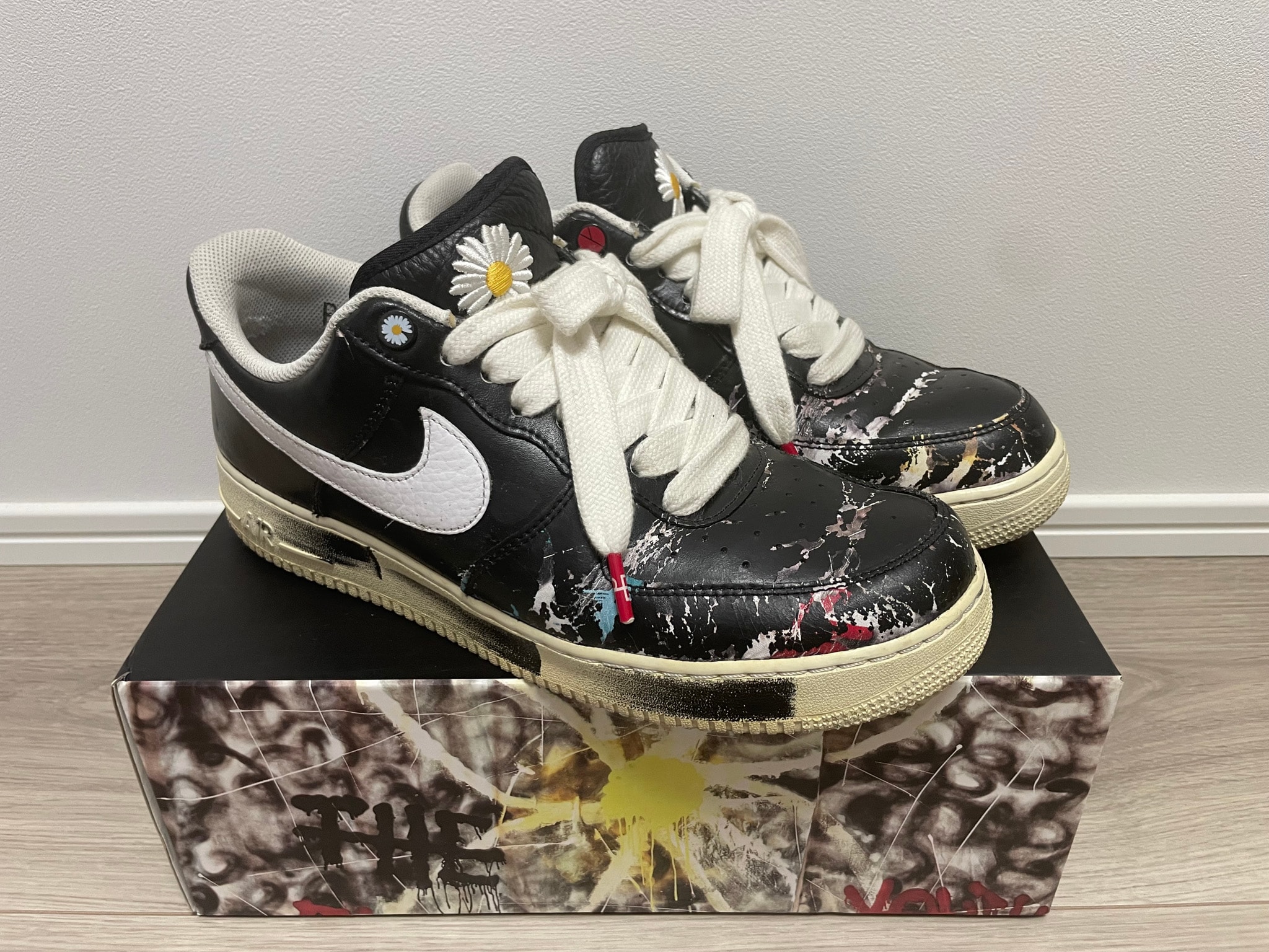 PEACEMINUSONE × Nike Air Force 1 Low Para Noise "Black" / G-DRAGON