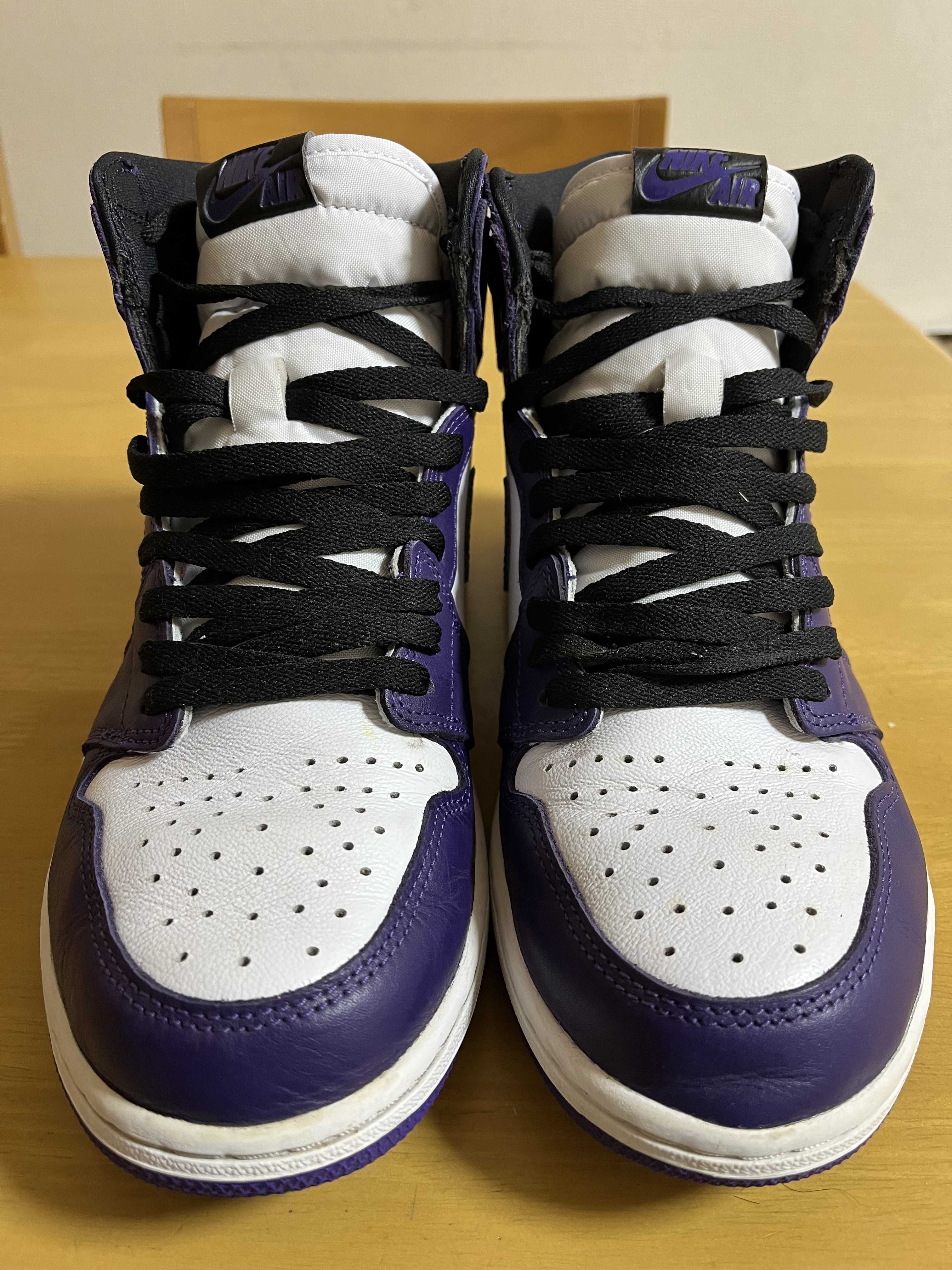 Nike Air Jordan 1 Retro High OG "Court Purple White/Black" (2020)