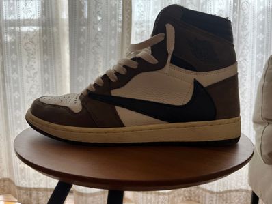 Travis Scott × Nike Air Jordan 1 Retro High OG TS SP "Sail/Dark Mocha"