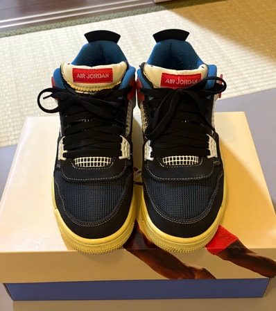 UNION × Nike Air Jordan 4 "Off Noir"