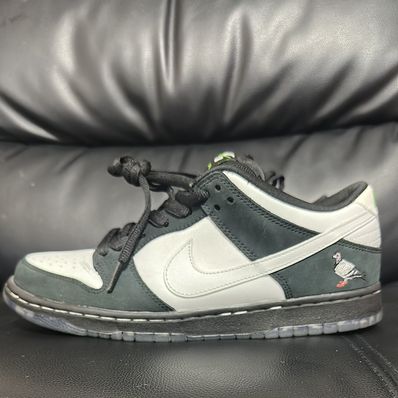 STAPLE × Nike SB Dunk Low "Pigeon Black/White"