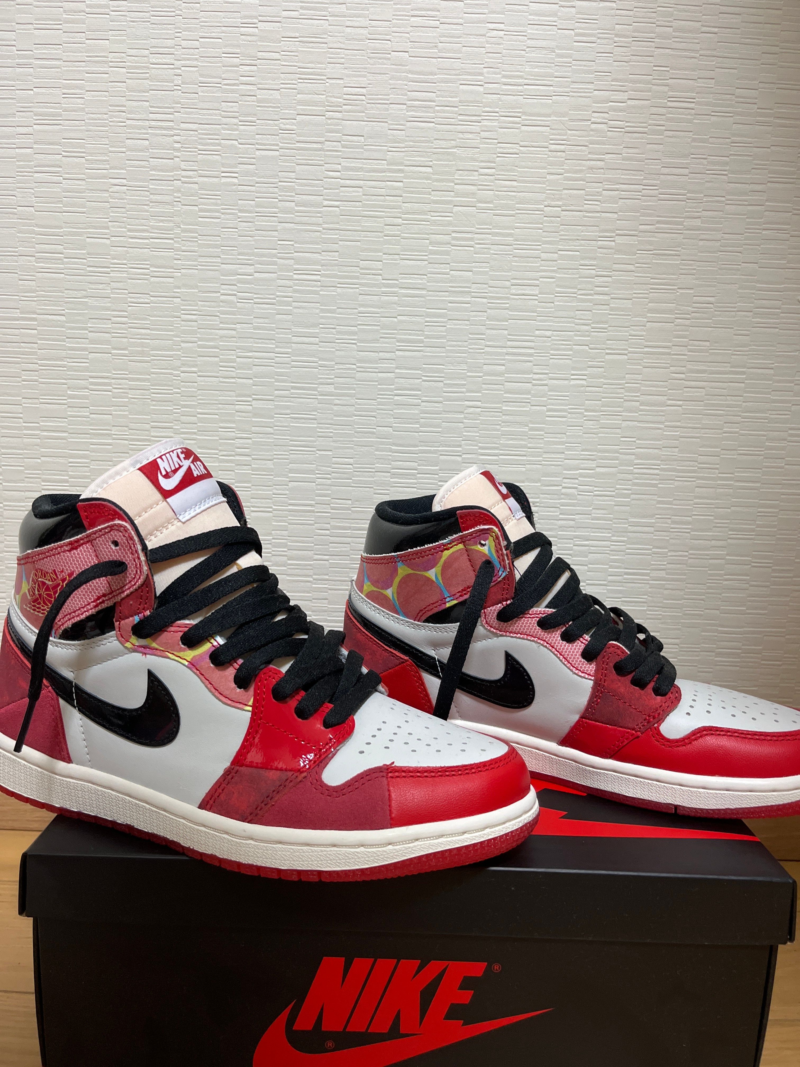 Spider-Man × Nike Air Jordan 1 Retro High OG SP "Spider-Man: Across the Spider-Verse/University Red"