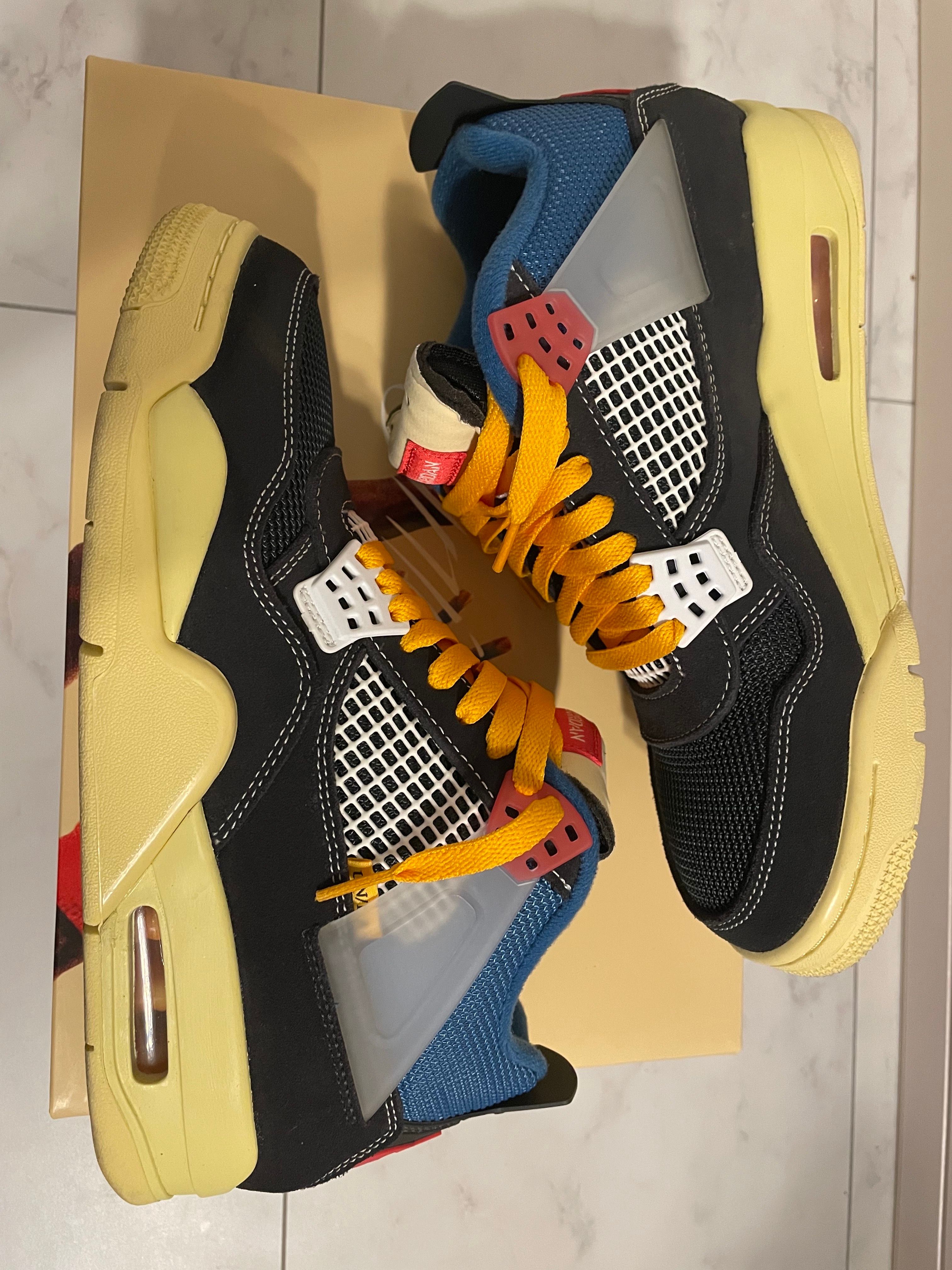 UNION × Nike Air Jordan 4 "Off Noir"