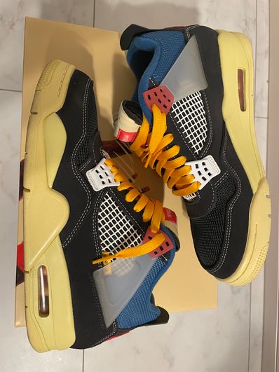UNION × Nike Air Jordan 4 "Off Noir"