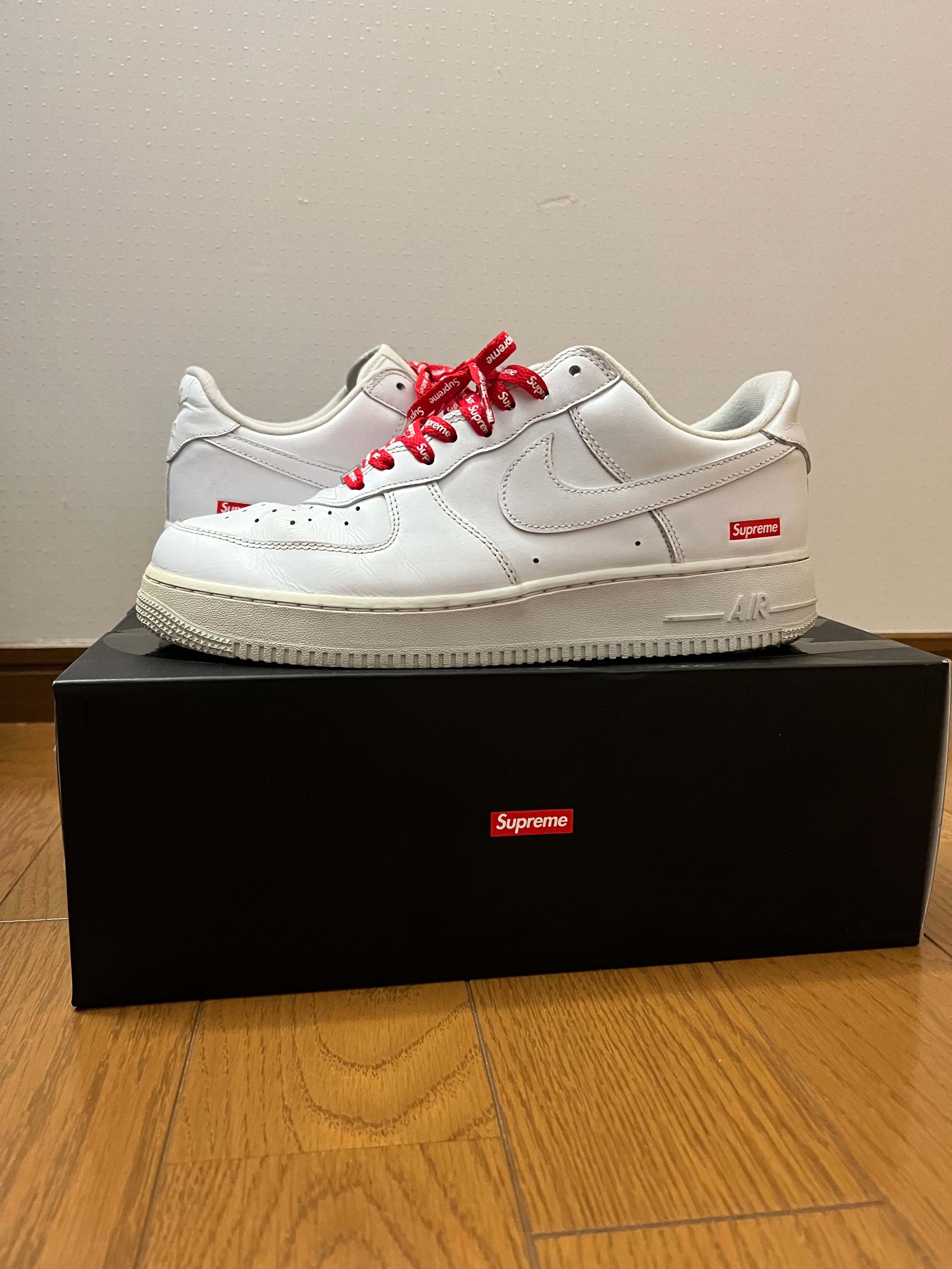 Supreme × Nike Air Force 1 Low "White"