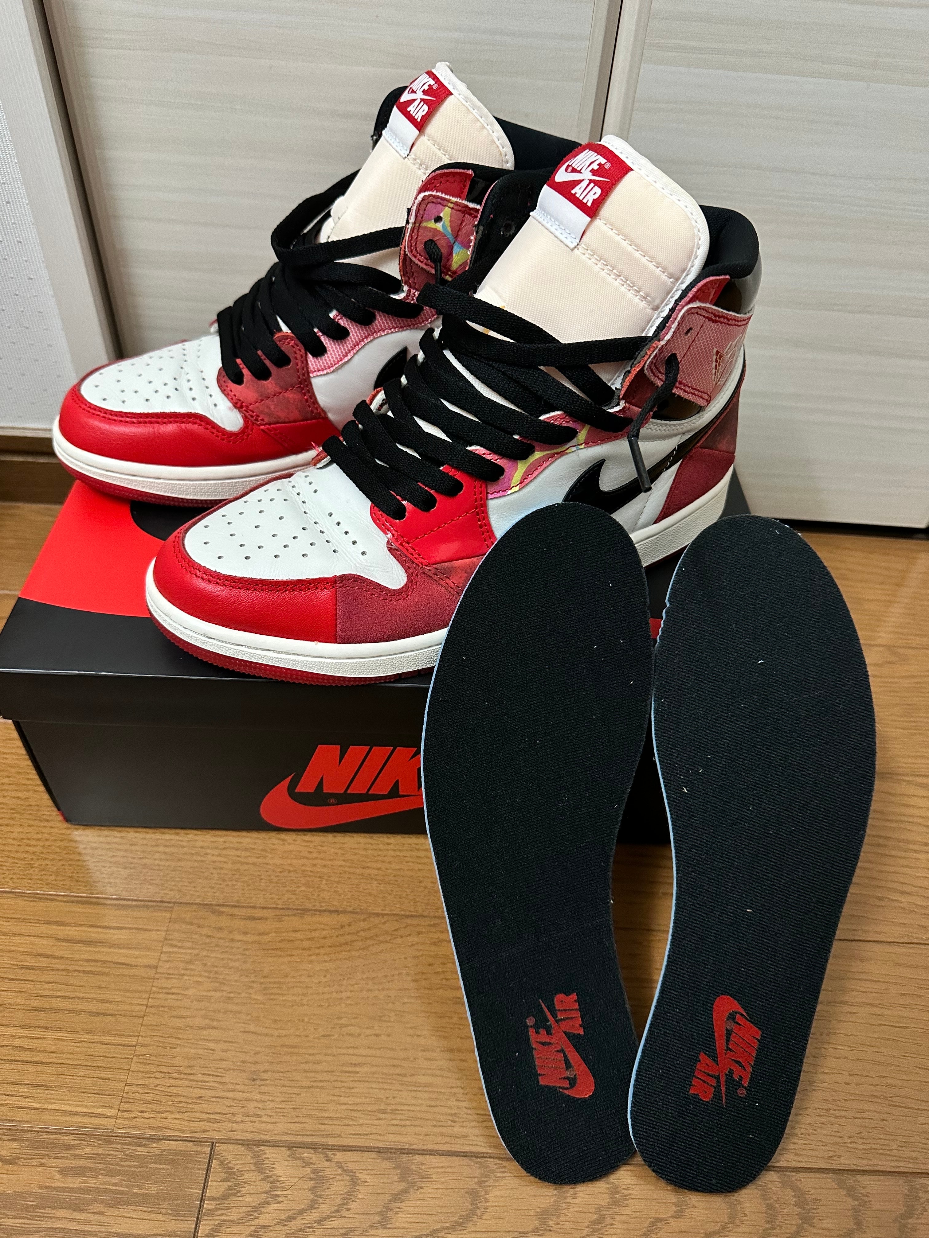 スパイダーマン × ナイキ エアジョーダン1 ハイ OG SP "ネクストチャプター/スパイダーマン: アクロス ザ スパイダーバース"