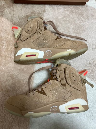 Travis Scott × Nike Air Jordan 6 "British Khaki"