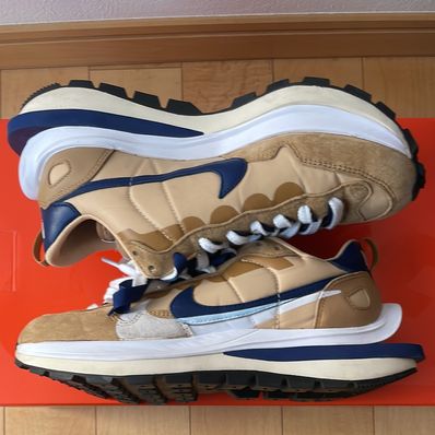 Sacai × Nike Vapor Waffle "Sesame And Blue Void"