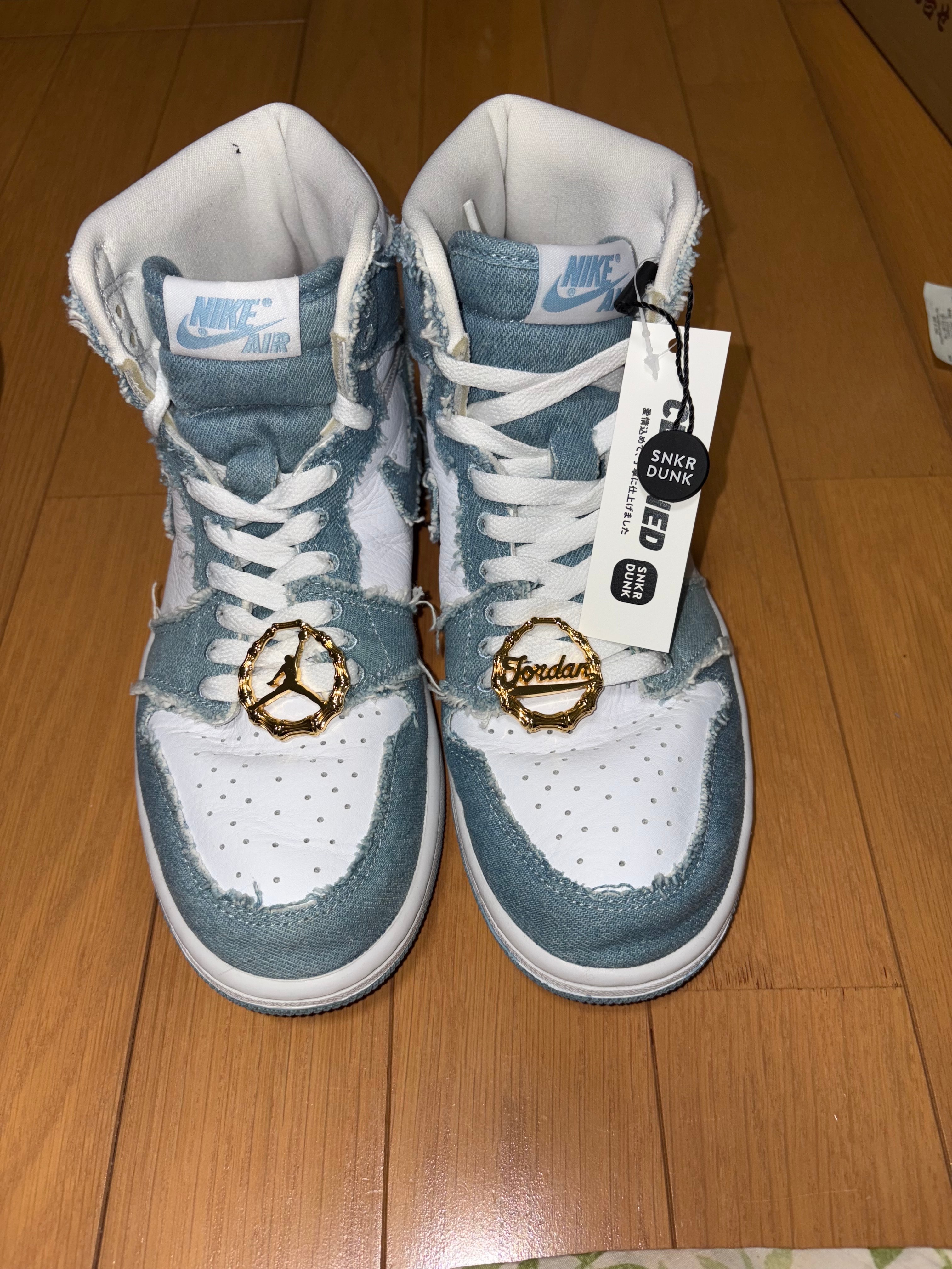 ナイキ ウィメンズ エアジョーダン1 ハイ OG "デニム"