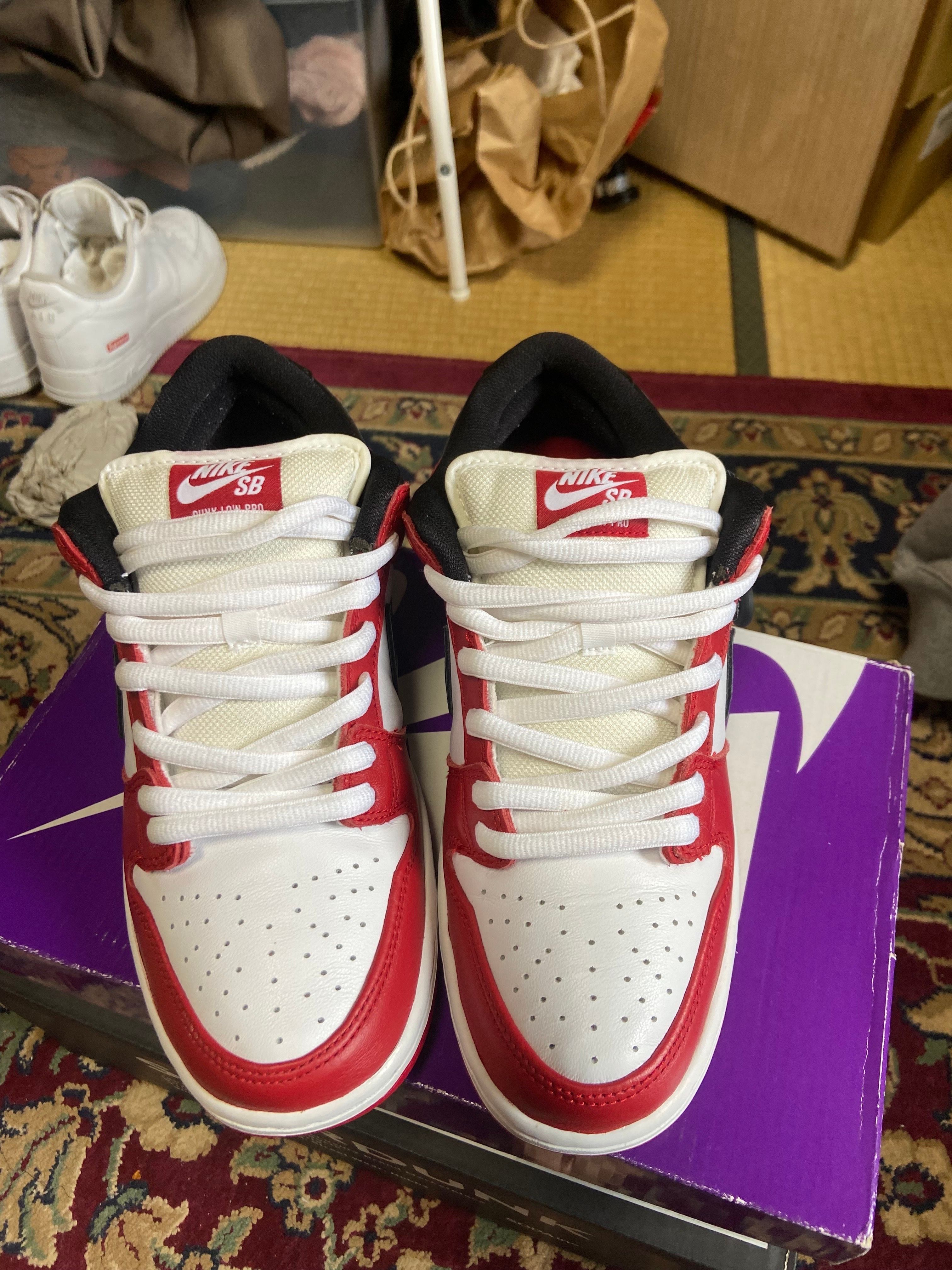 Nike SB Dunk Low Pro "J-Pack Chicago/Varsity Red and White"