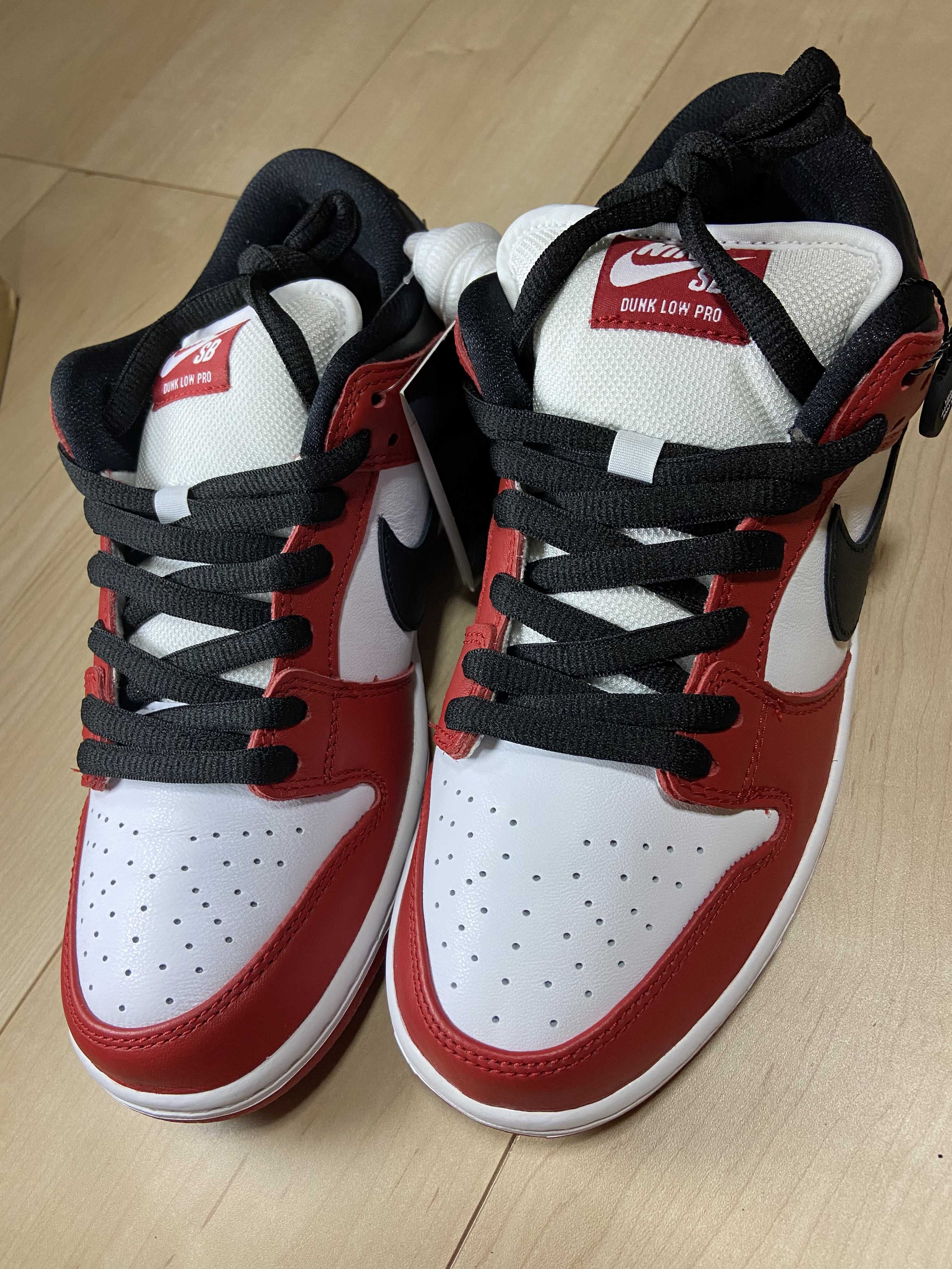 Nike SB Dunk Low Pro "J-Pack Chicago/Varsity Red and White"