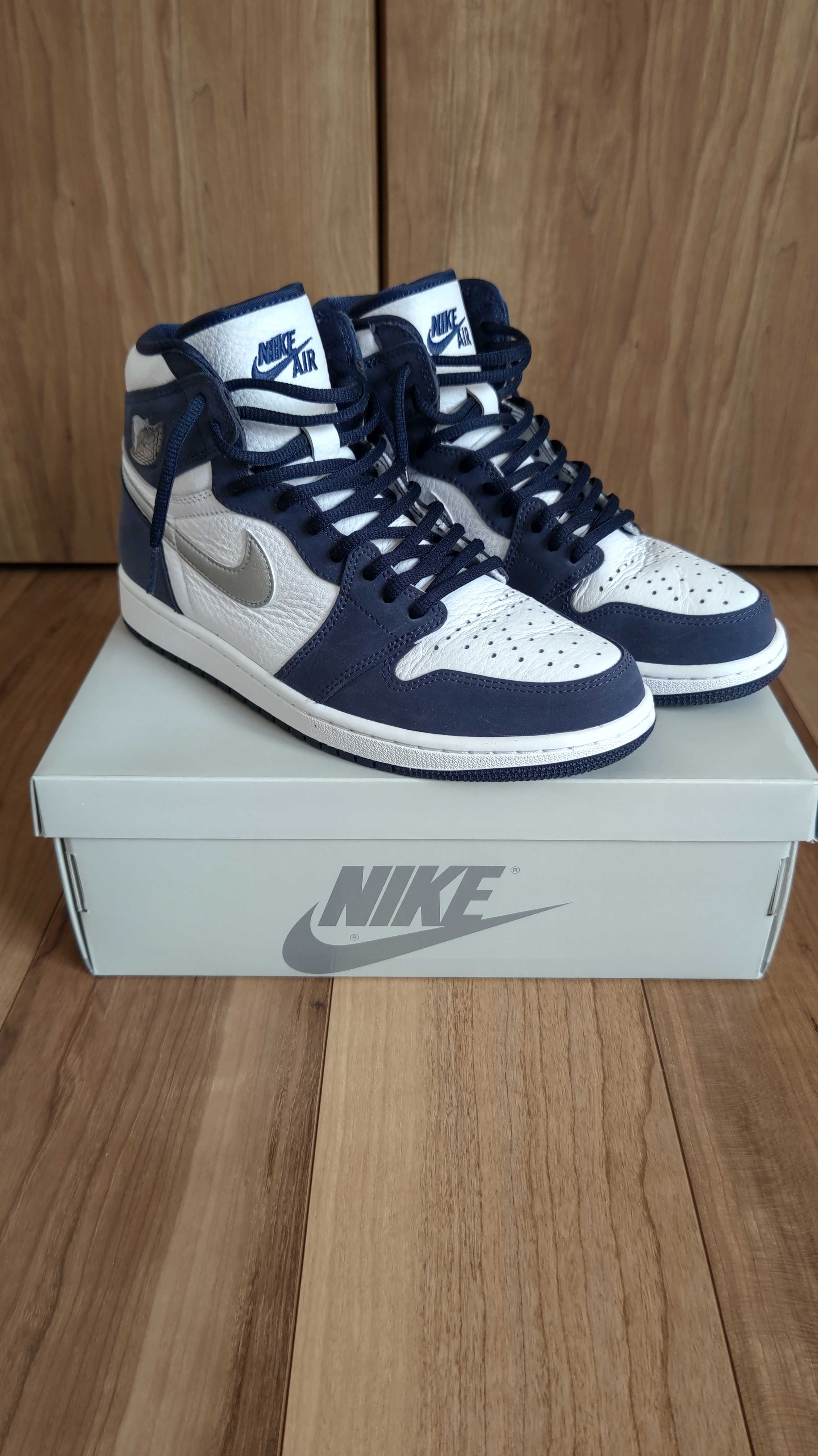 Nike Air Jordan 1 High OG CO.JP "White/Midnight Navy" (2020)(ブリーフケースなし)