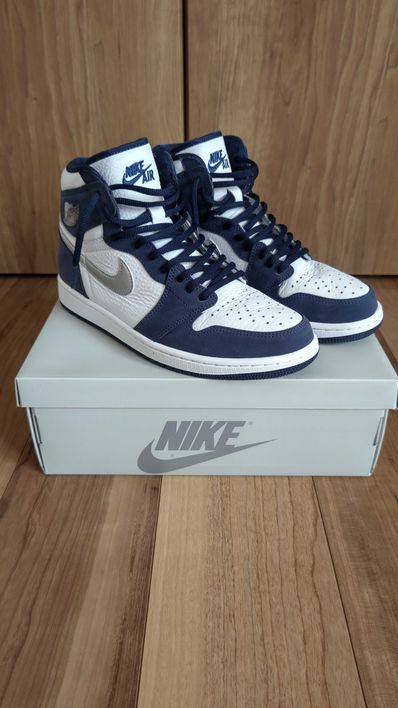 Nike Air Jordan 1 High OG CO.JP "White/Midnight Navy" (2020)(ブリーフケースなし)