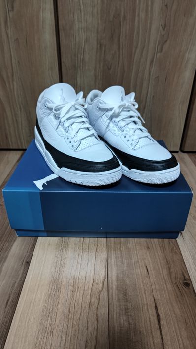 Fragment × Nike Air Jordan 3 "White/Black"