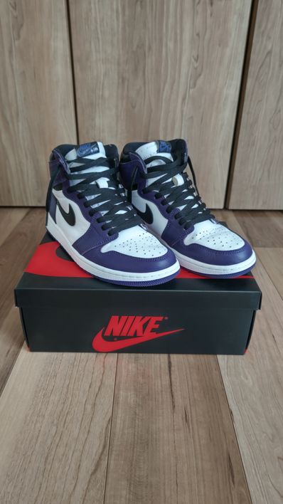 Nike Air Jordan 1 Retro High OG "Court Purple White/Black" (2020)