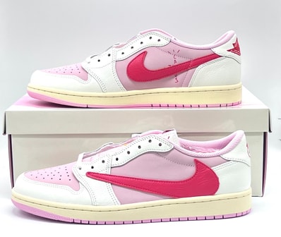 Travis Scott × Nike Air Jordan 1 Retro Low OG "Sail/Tropical Pink"