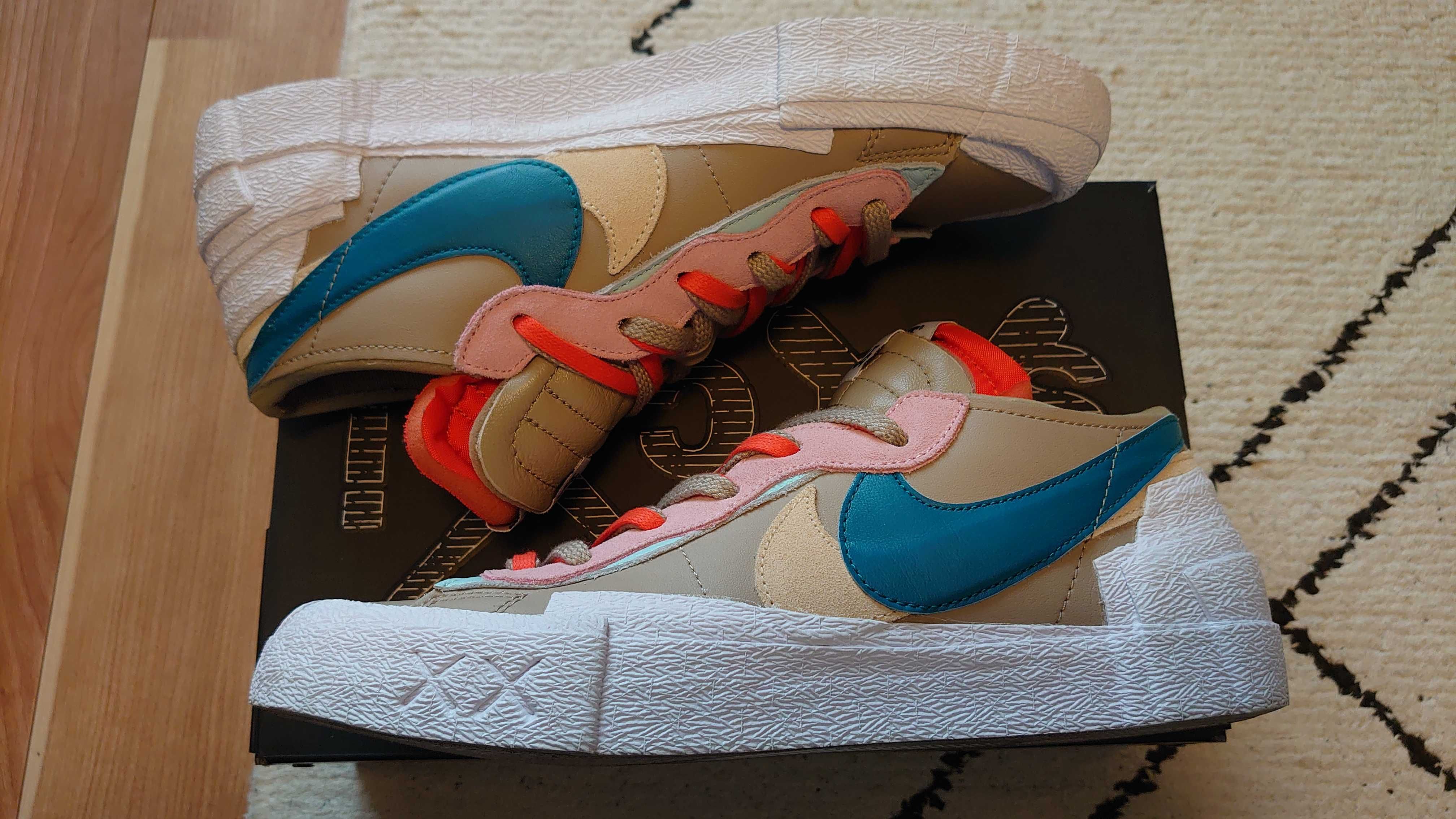 KAWS × sacai × Nike Blazer Low "Reed"