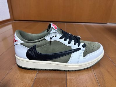 Travis Scott × Nike Air Jordan 1 Low OG SP "Reverse Olive"