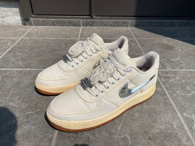 Travis Scott × Nike Air Force 1 Low "Sail"