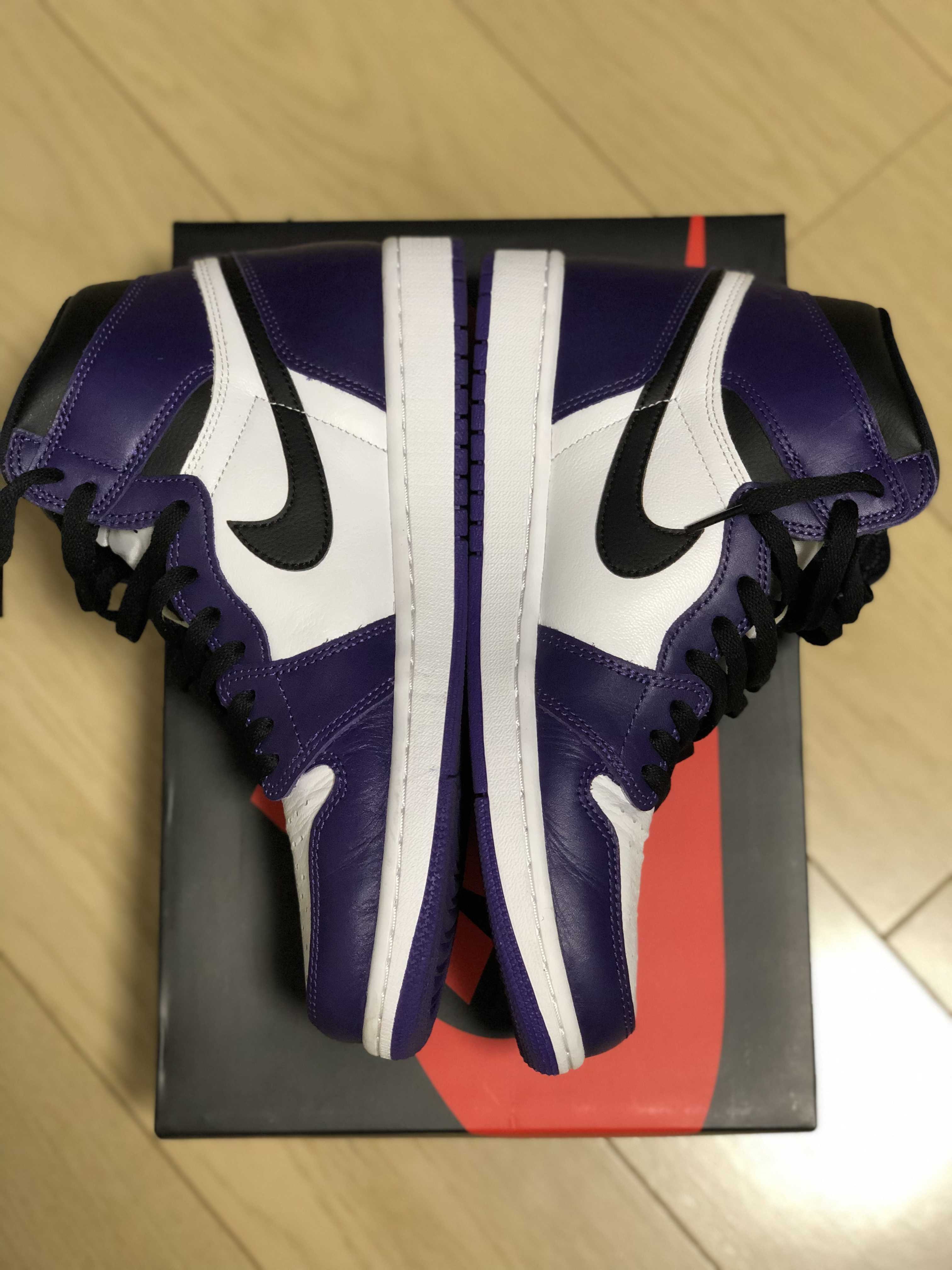 Nike Air Jordan 1 Retro High OG "Court Purple White/Black" (2020)   