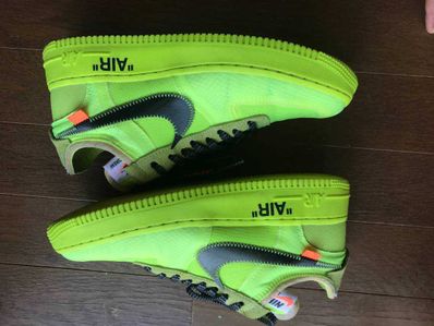Off-White × Nike Air Force 1 Low "Volt"