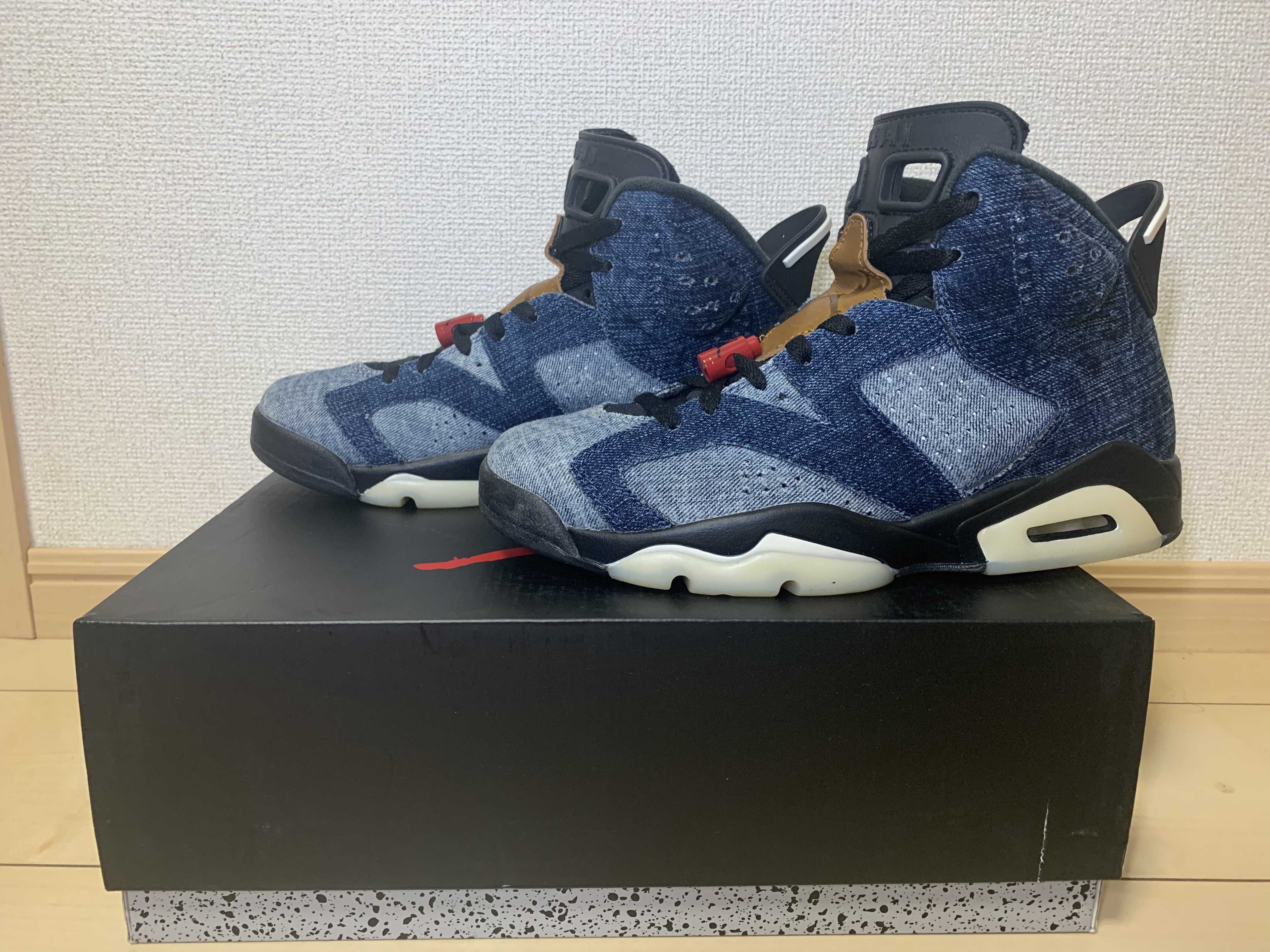 NIKE AIR JORDAN 6 "WASHED DENIM"