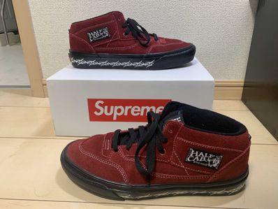 Supreme × Vans Half Cab "Red"