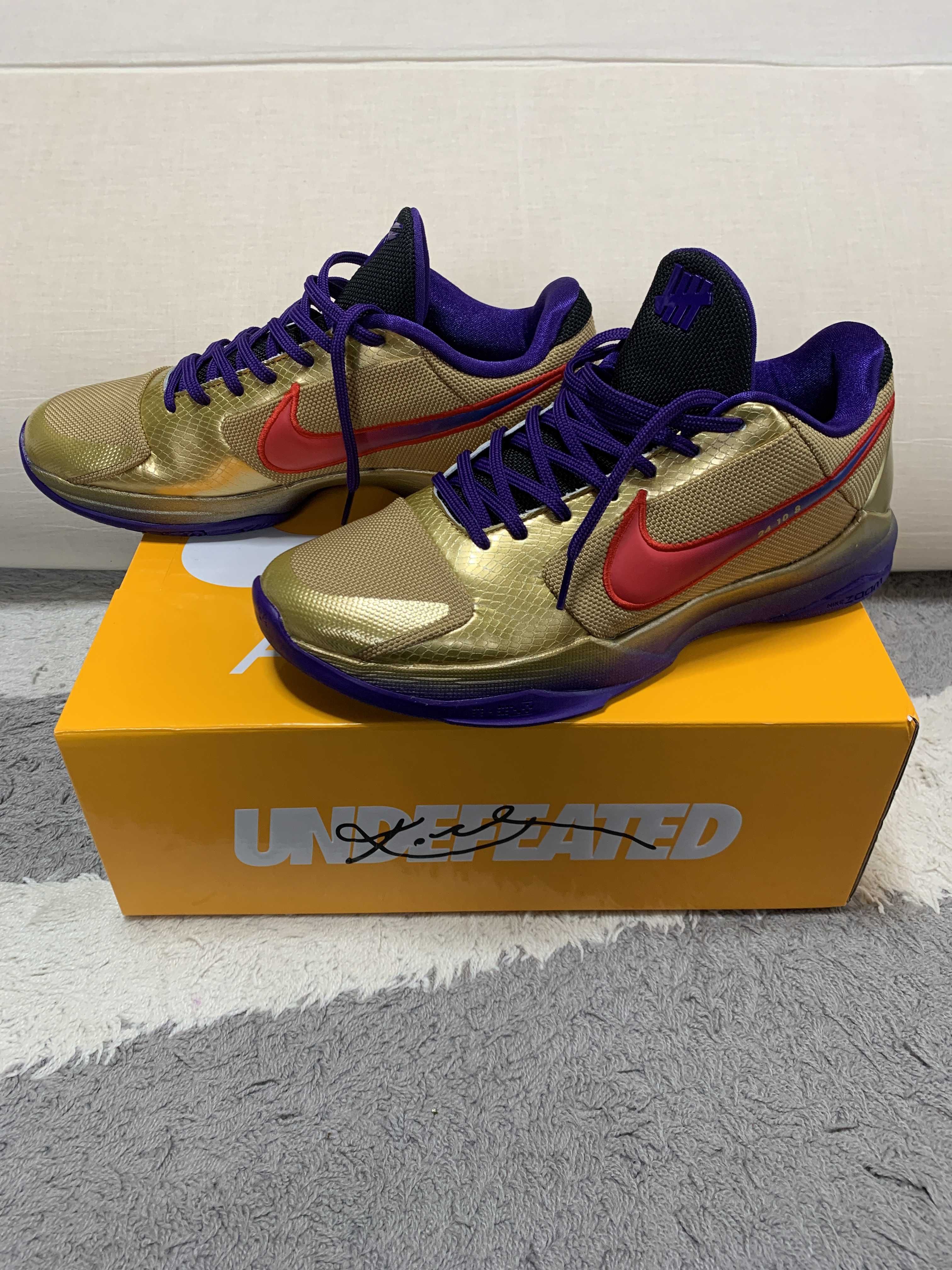 UNDEFEATED × Nike Kobe 5 Protro "Hall Of Fame"