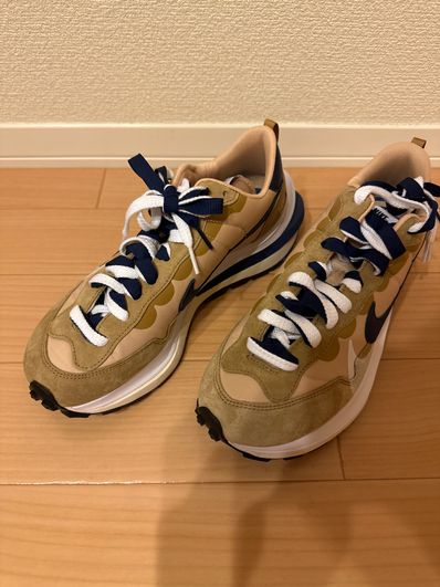 Sacai × Nike Vapor Waffle "Sesame And Blue Void"