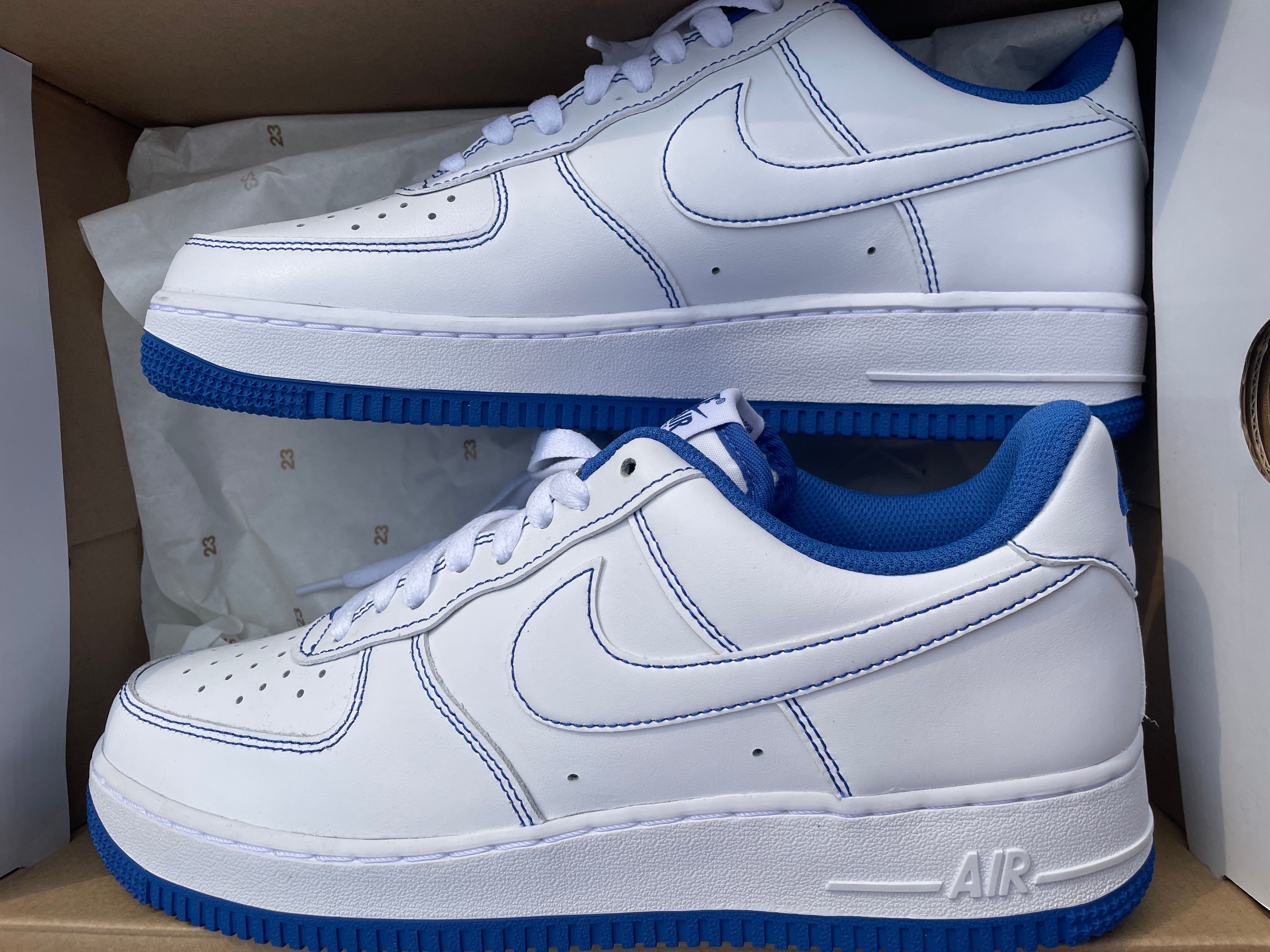 Nike Air Force 1 Low '07 Stitch "Game Royal"