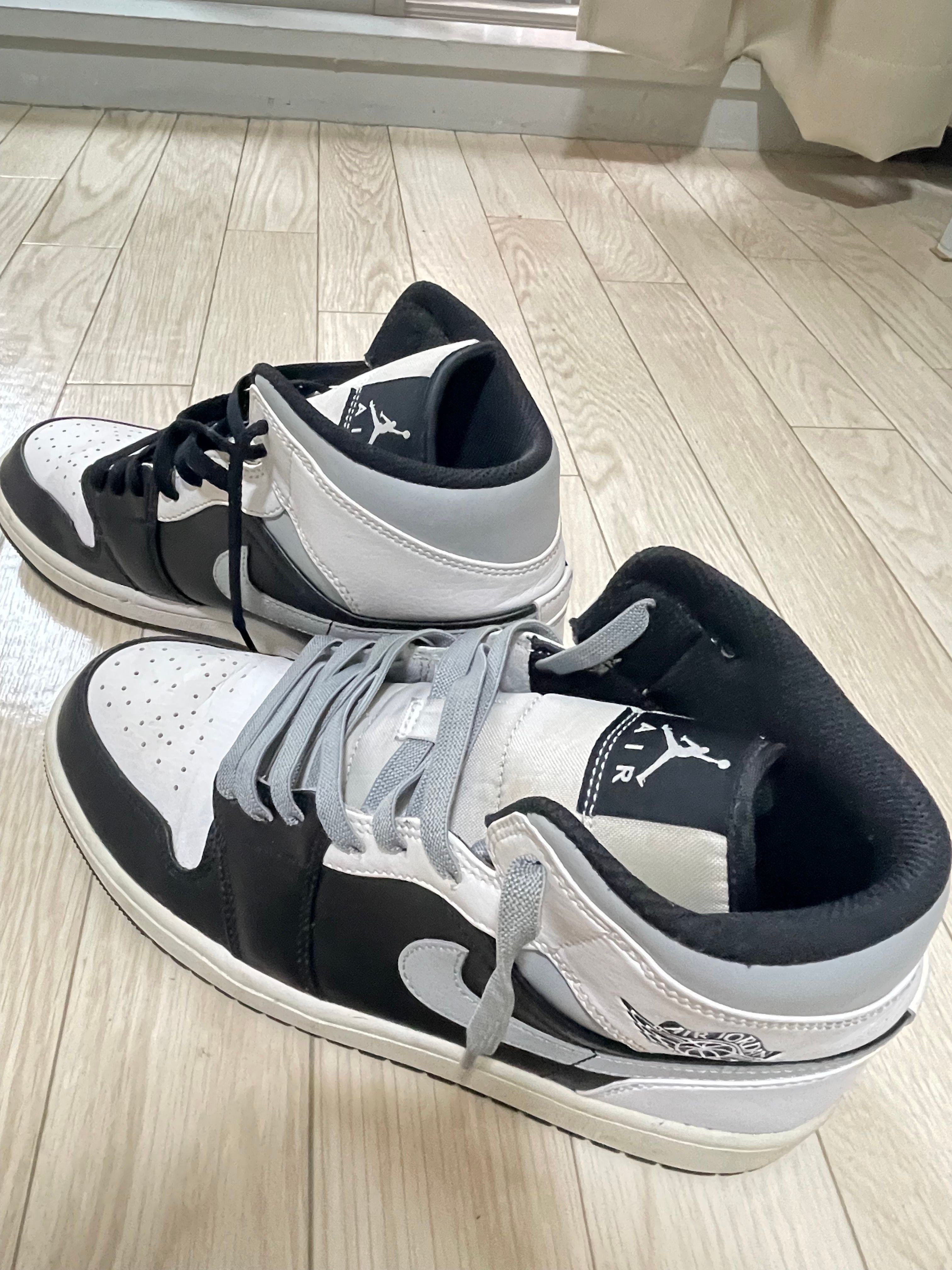 NIKE AIR JORDAN 1 MID "WHITE SHADOW"