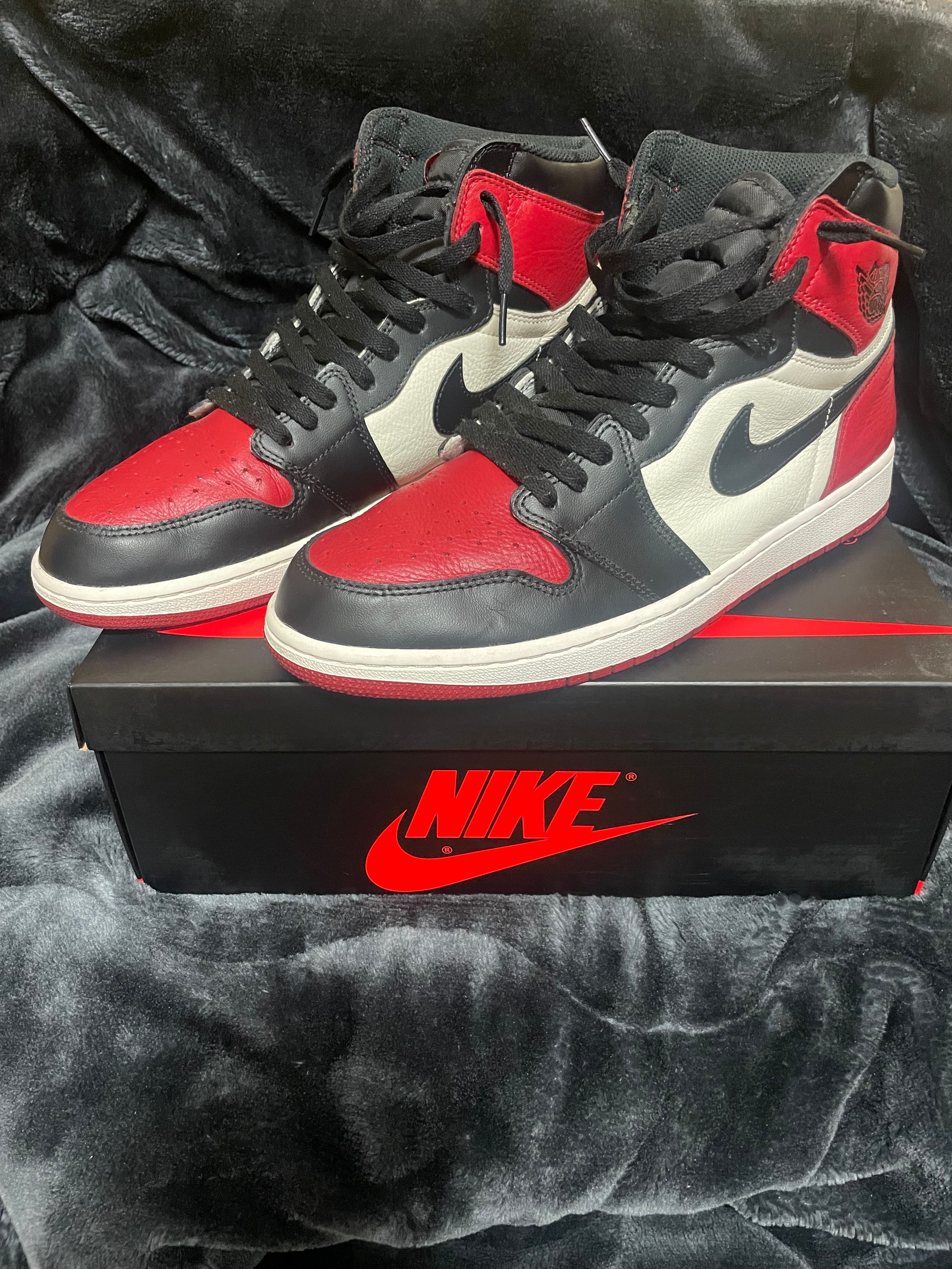 Nike Air Jordan 1 Retro High OG "Bred Toe"
