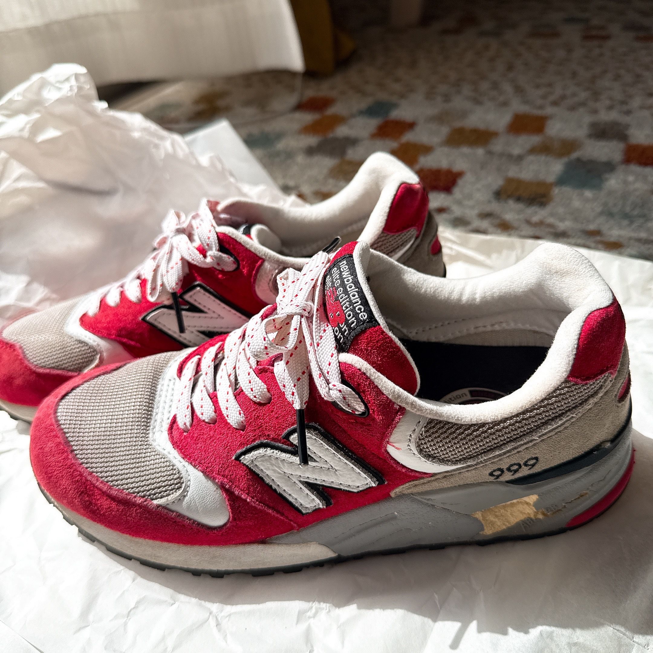 ニューバランス 999 レイシング パック "レッド"