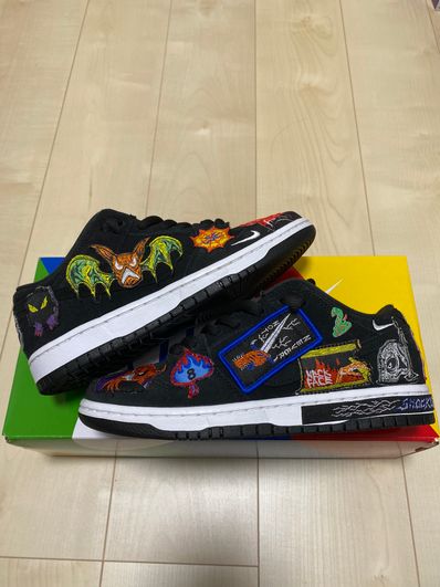 Neck face × Nike SB Dunk Low