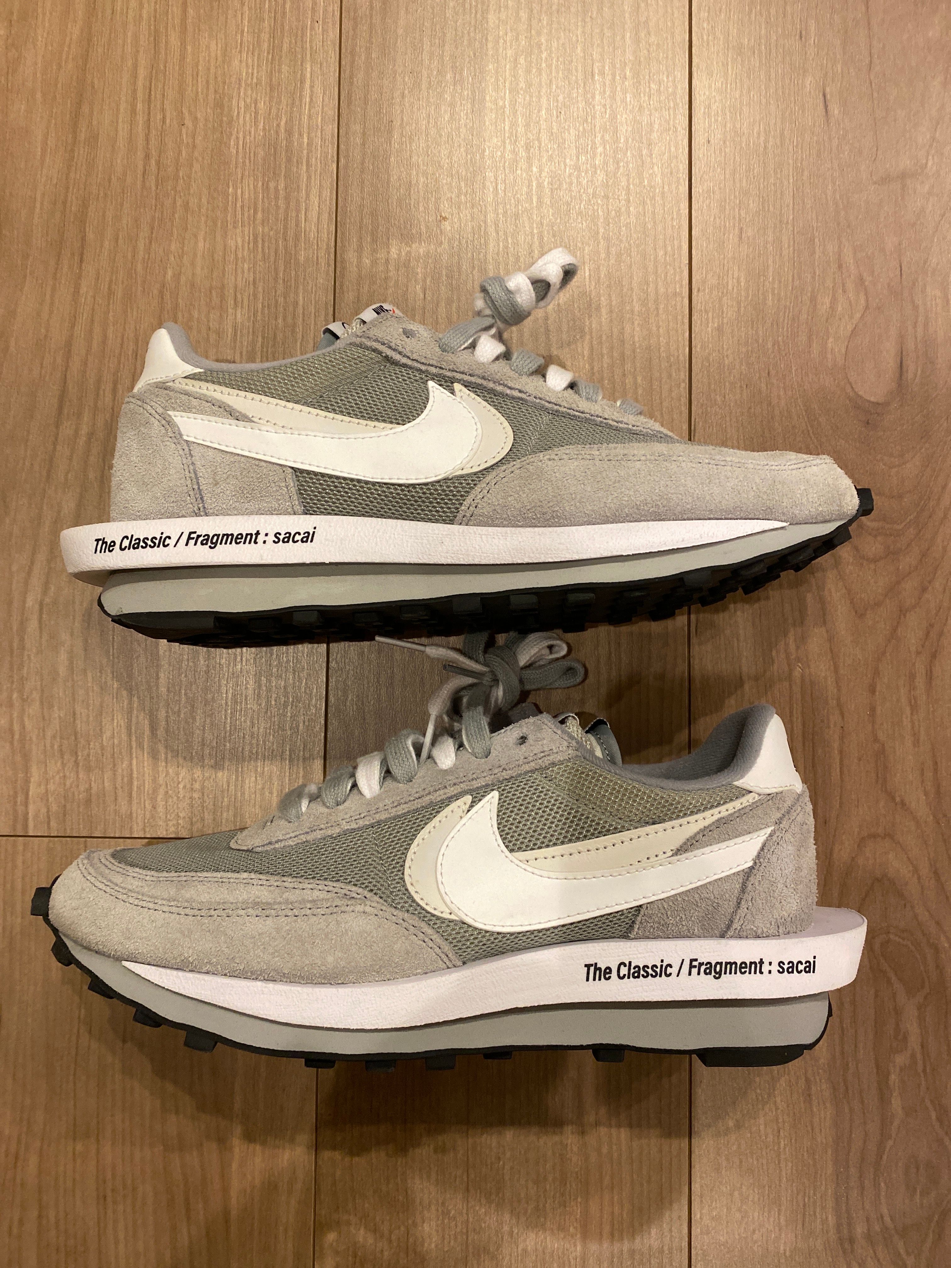 Fragment × sacai × Nike LD Waffle "Light Smoke Grey"