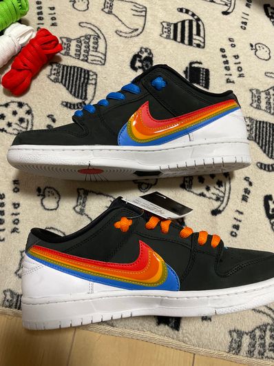 Polaroid × Nike SB Dunk Low Pro QS "Black/White"