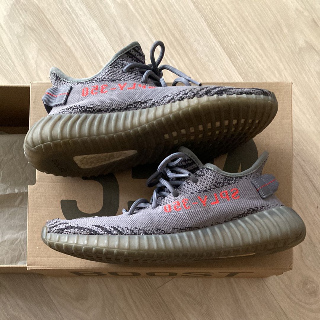 adidas Yeezy Boost 350 V2 "Grey/Bold Orange/DGH Solid Grey"