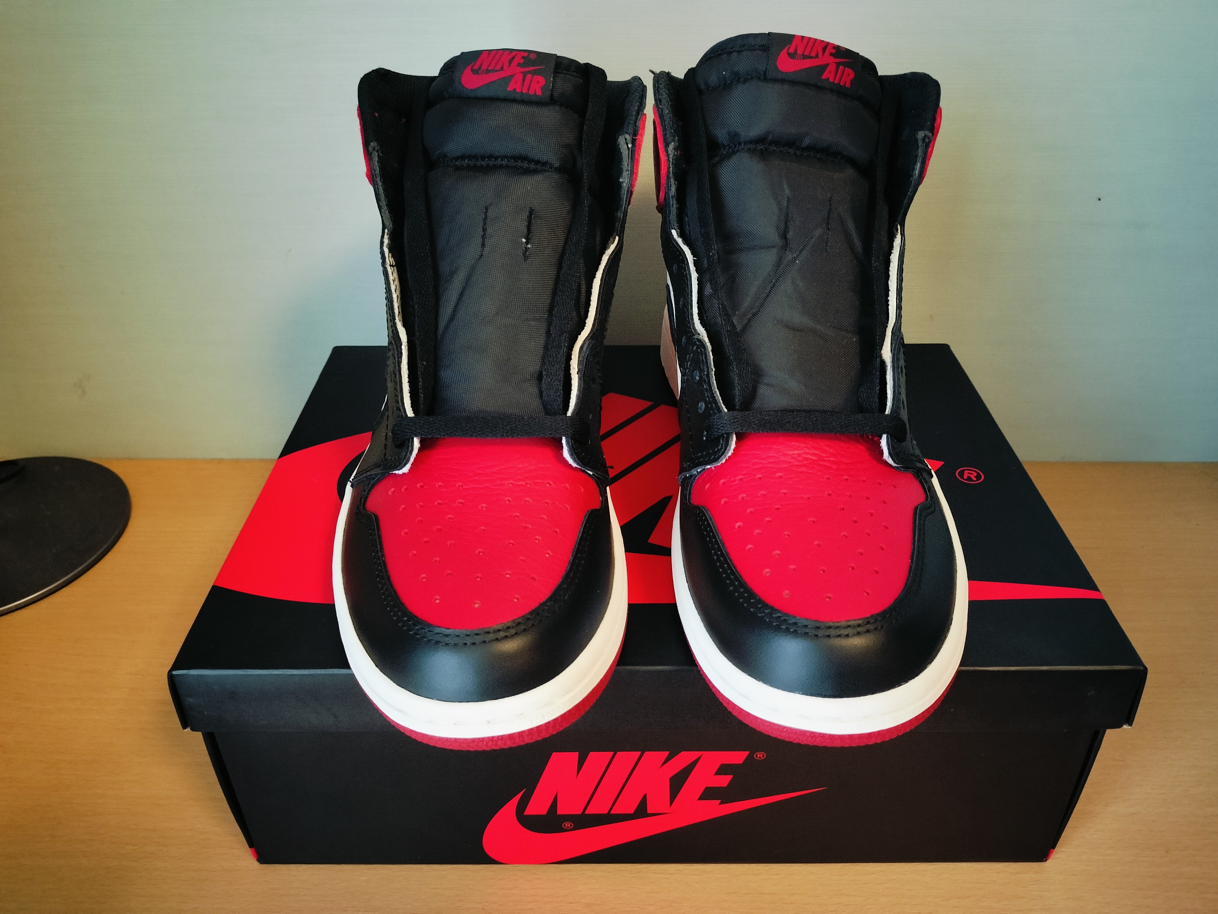 Nike Air Jordan 1 Retro High OG "Bred Toe"