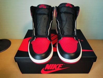 Nike Air Jordan 1 Retro High OG "Bred Toe"