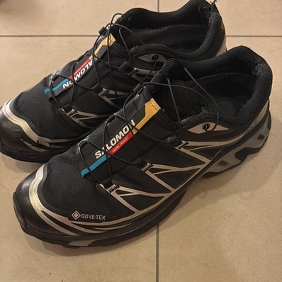 Salomon XT-6 GORE-TEX "Black/Footwear Silver"