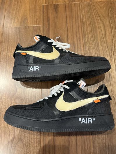 Off-White × Nike Air Force 1 Low "Black"