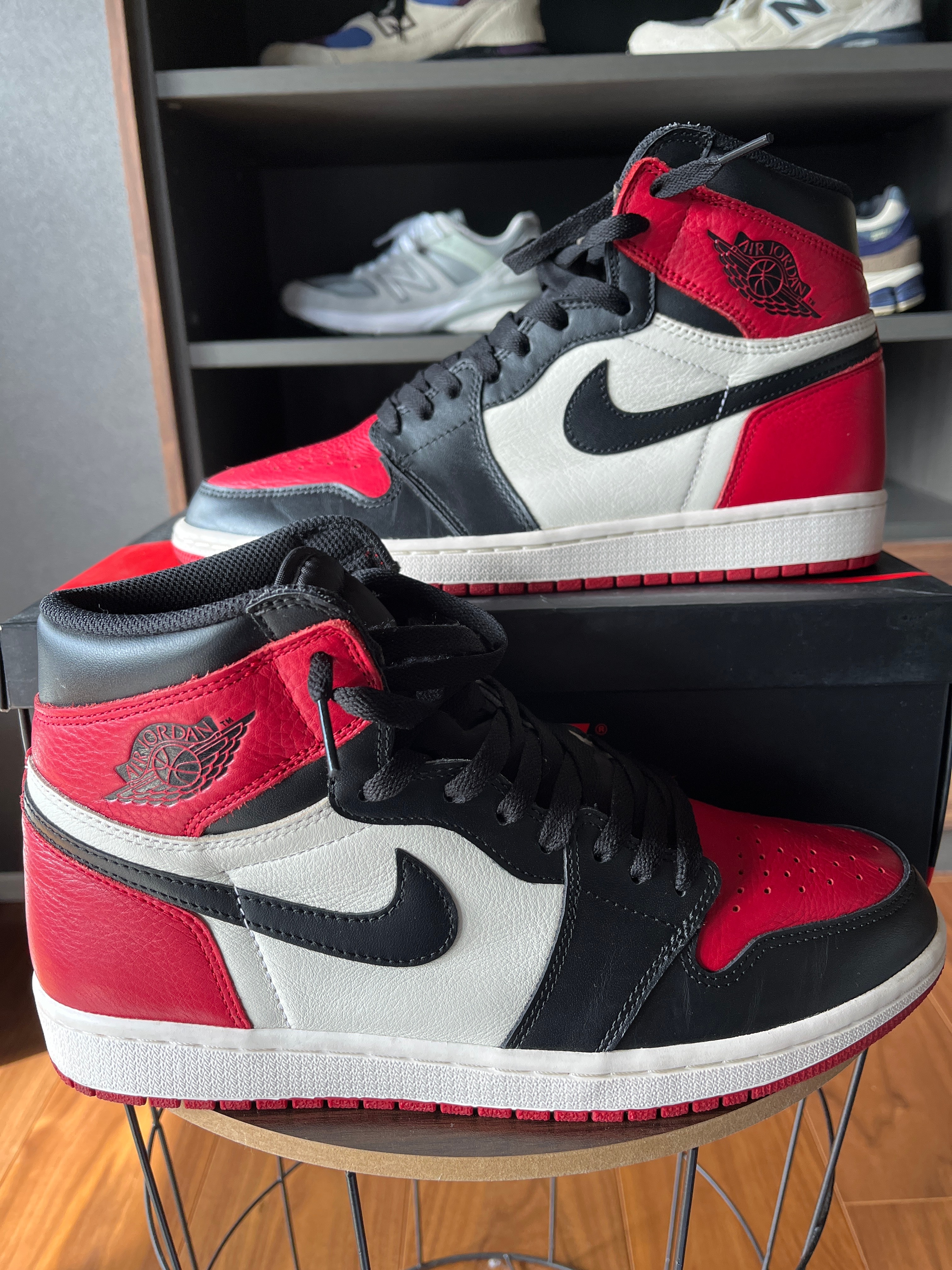 Nike Air Jordan 1 Retro High OG "Bred Toe"
