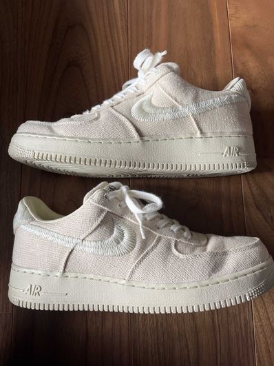 Stussy × Nike Air Force 1 Low "Fossil Stone"