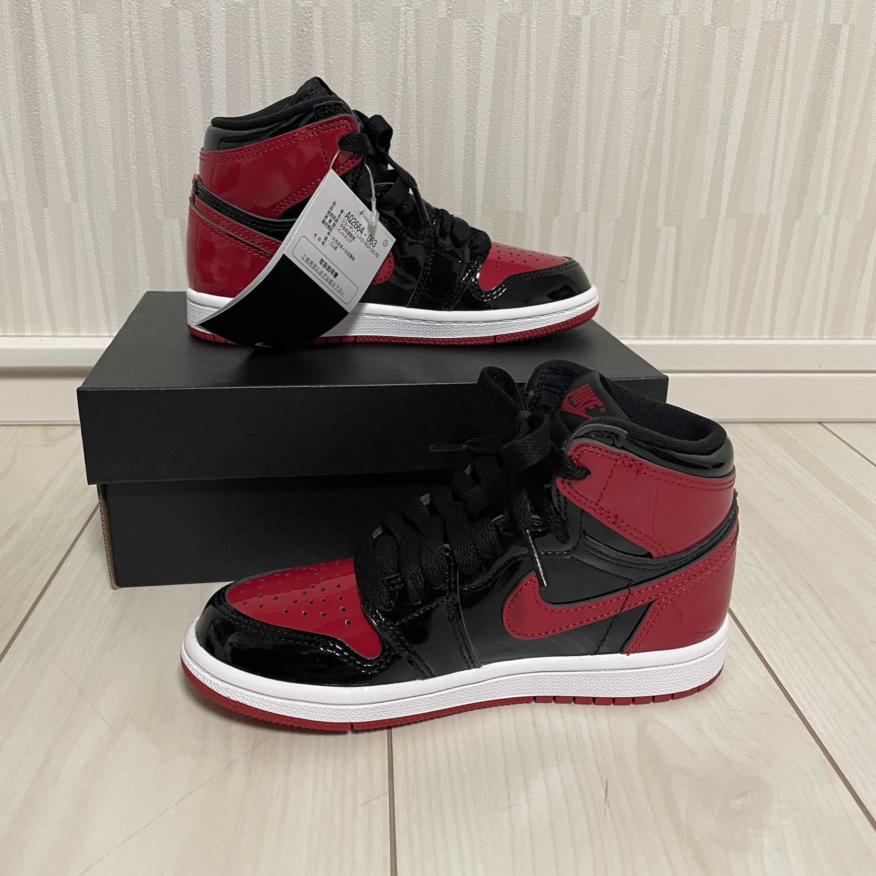 Nike PS Air Jordan 1 High OG "Patent Bred"