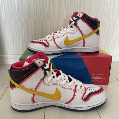 Gundam Unicorn × Nike SB Dunk High PRO QS "UNICORN"