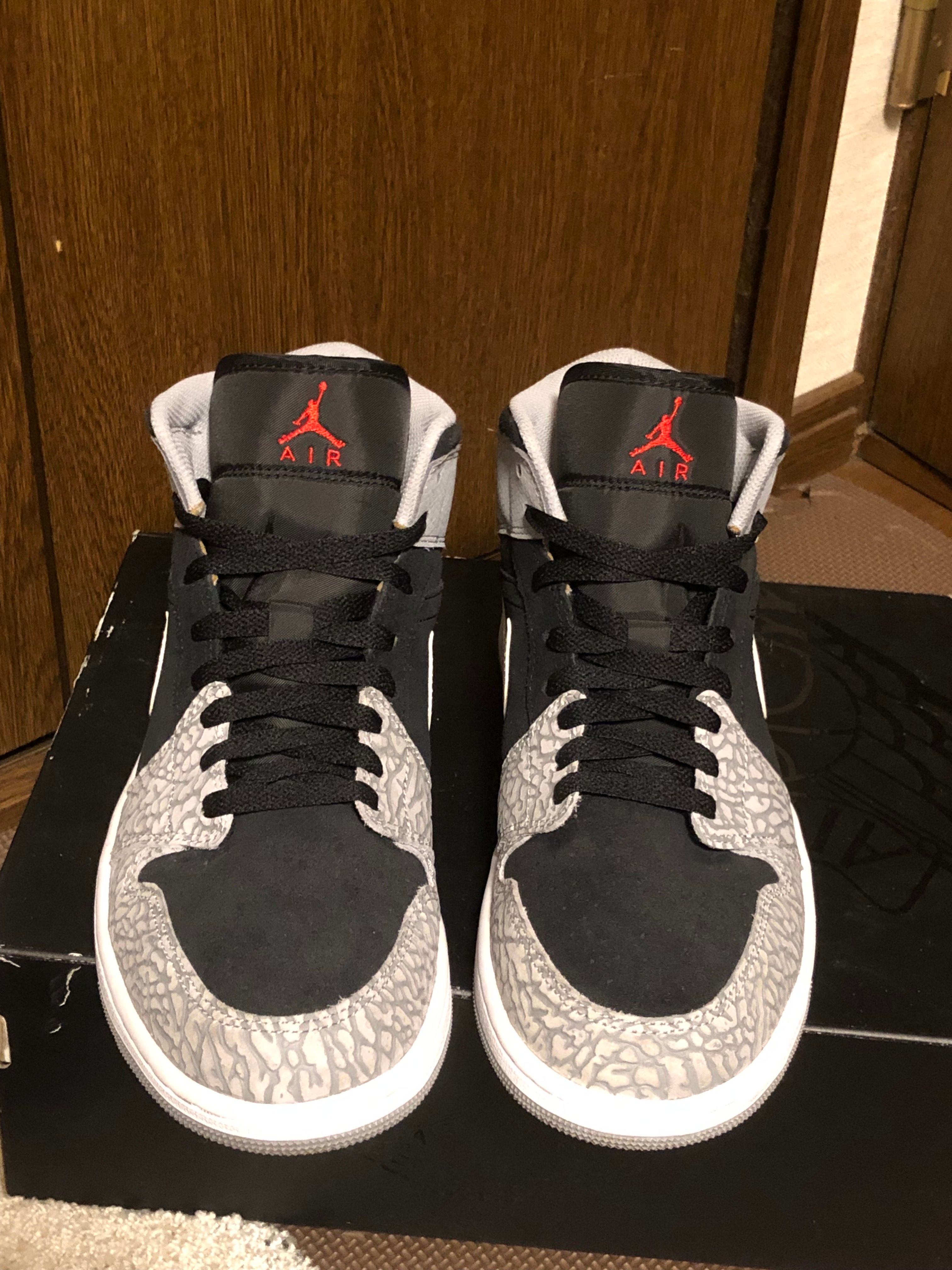 Nike Air Jordan 1 Mid "Elephant Toe/Safari"