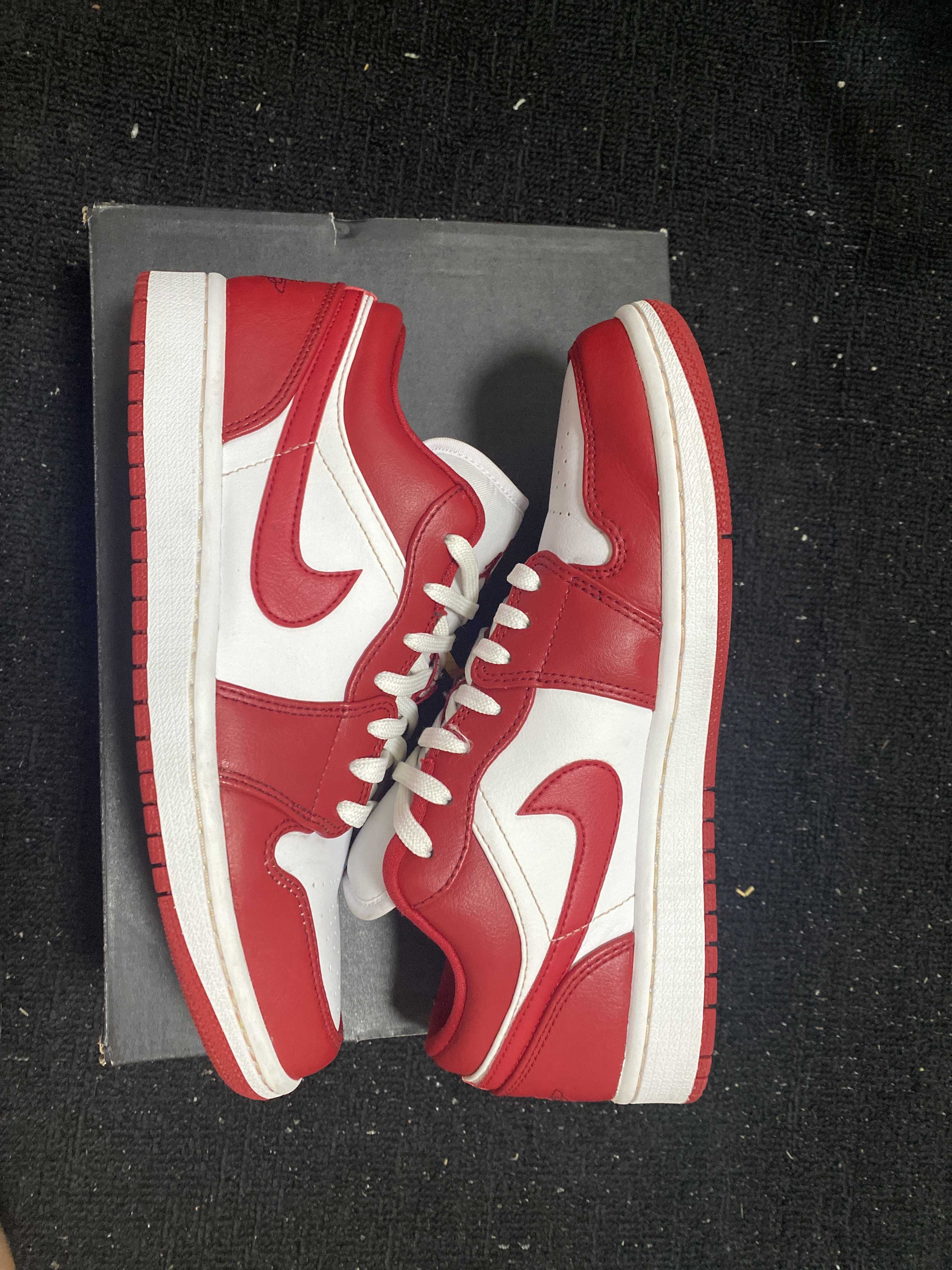 Nike Air Jordan 1 Low "Gym Red/White"