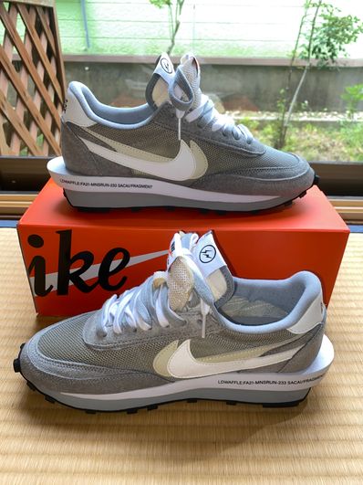 Fragment × sacai × Nike LD Waffle "Light Smoke Grey"