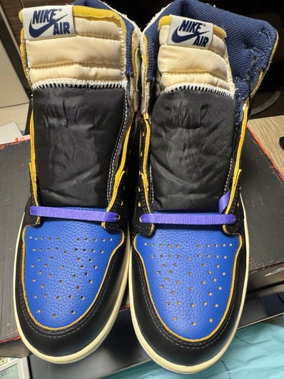 fragment design × UNION × Nike Air Jordan 1 High OG "Sport Royal"