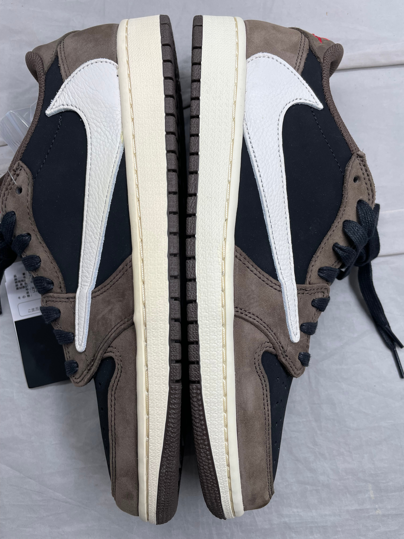 Travis Scott × Nike Air Jordan 1 Low OG SP-T  "Black/Dark Mocha"